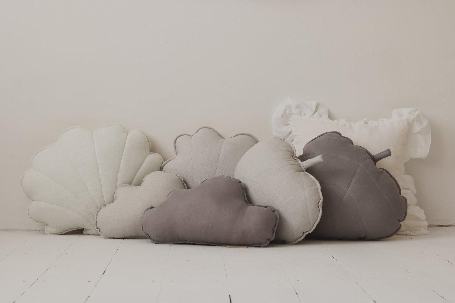 Linen Cloud Pillow - Grey