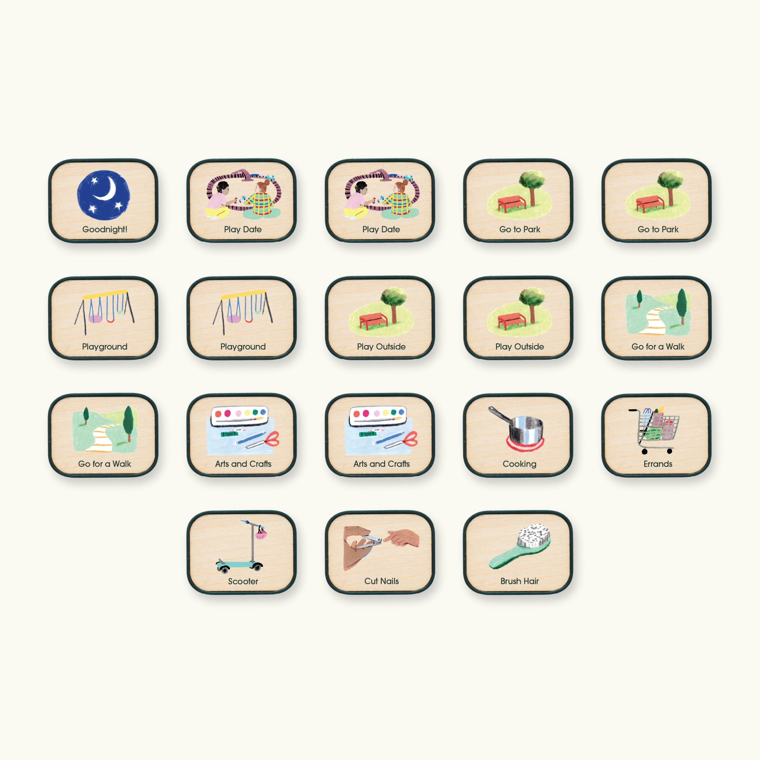 Large Springboard—My Week with School Age Tiles