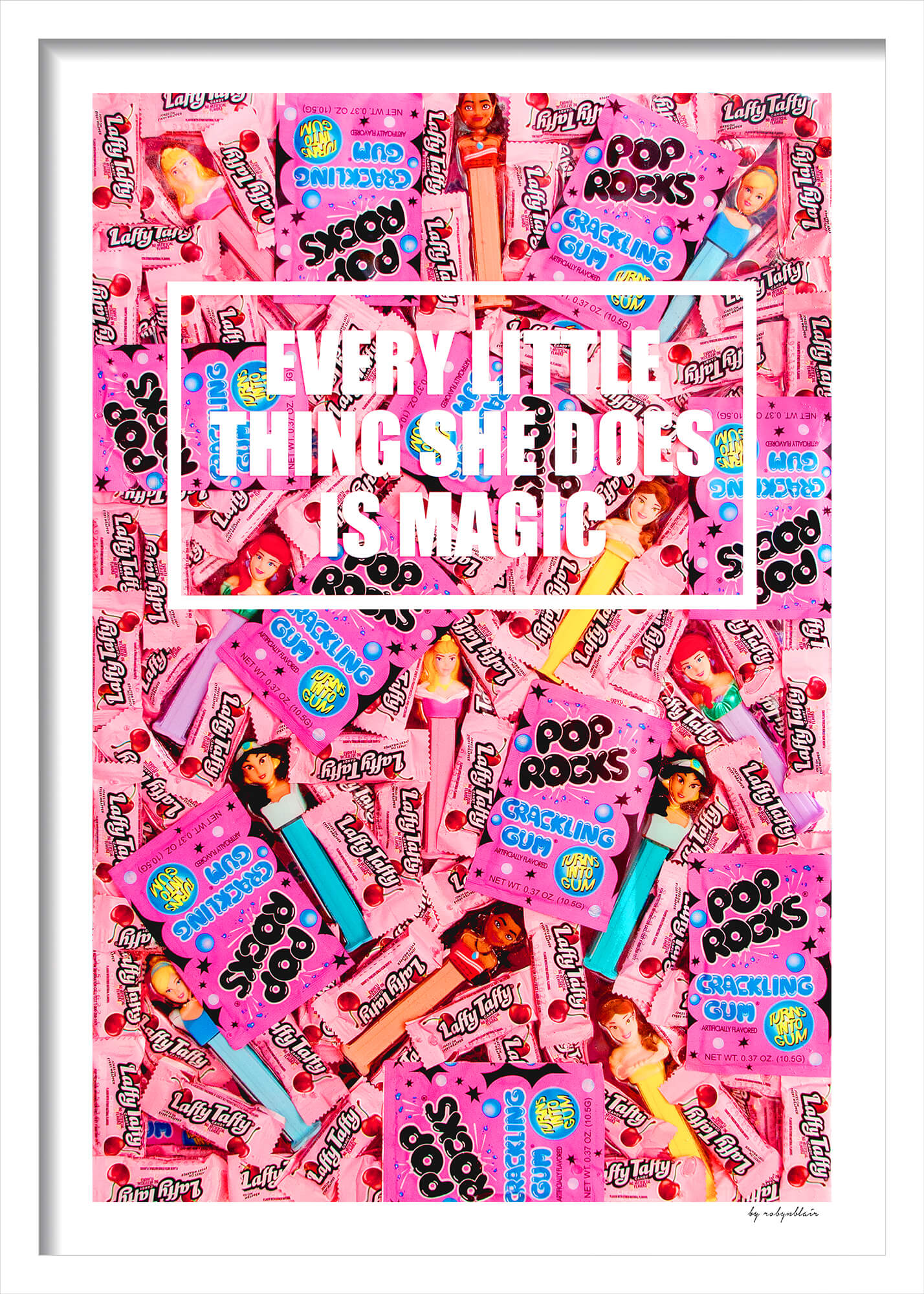 Every Little Thing She Does Is Magic Fine Art Print