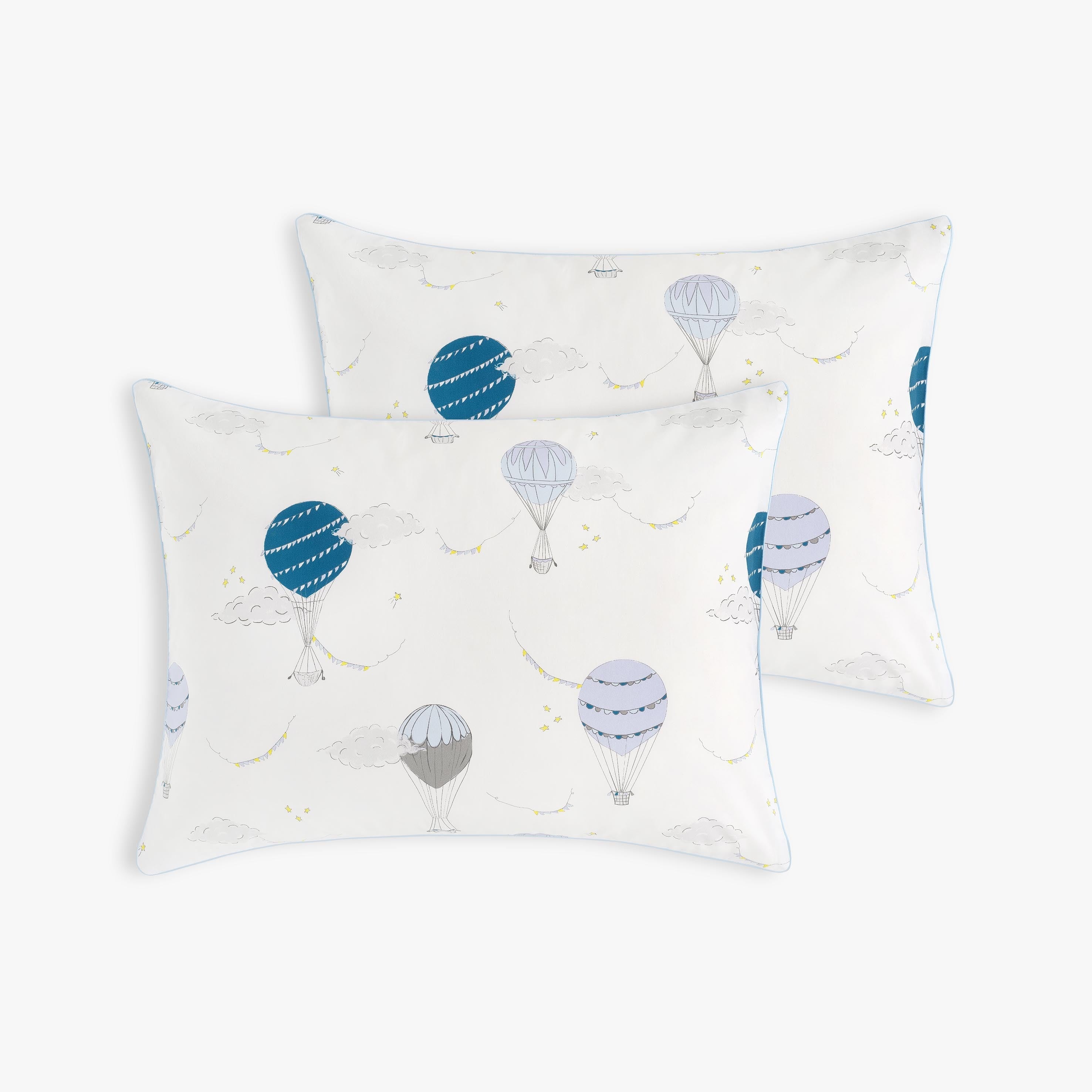 Touch The Sky Standard Pillowcase Set - Blue