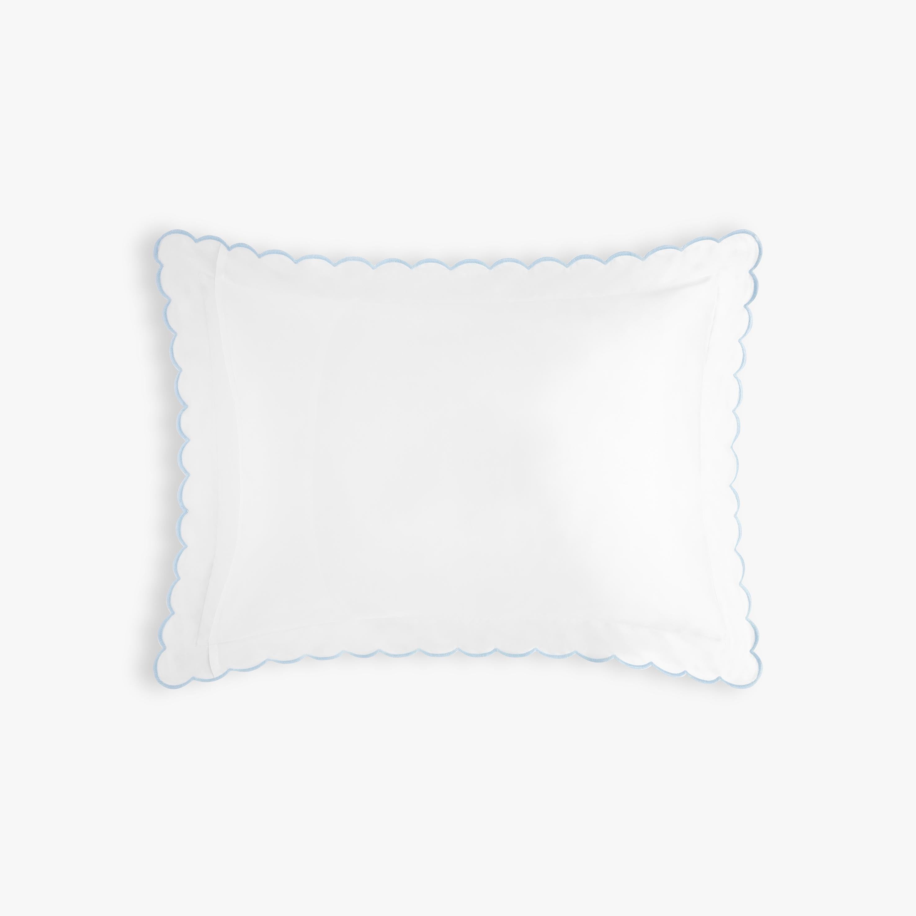 Picnic Gingham Standard Pillowcase Set - Blue