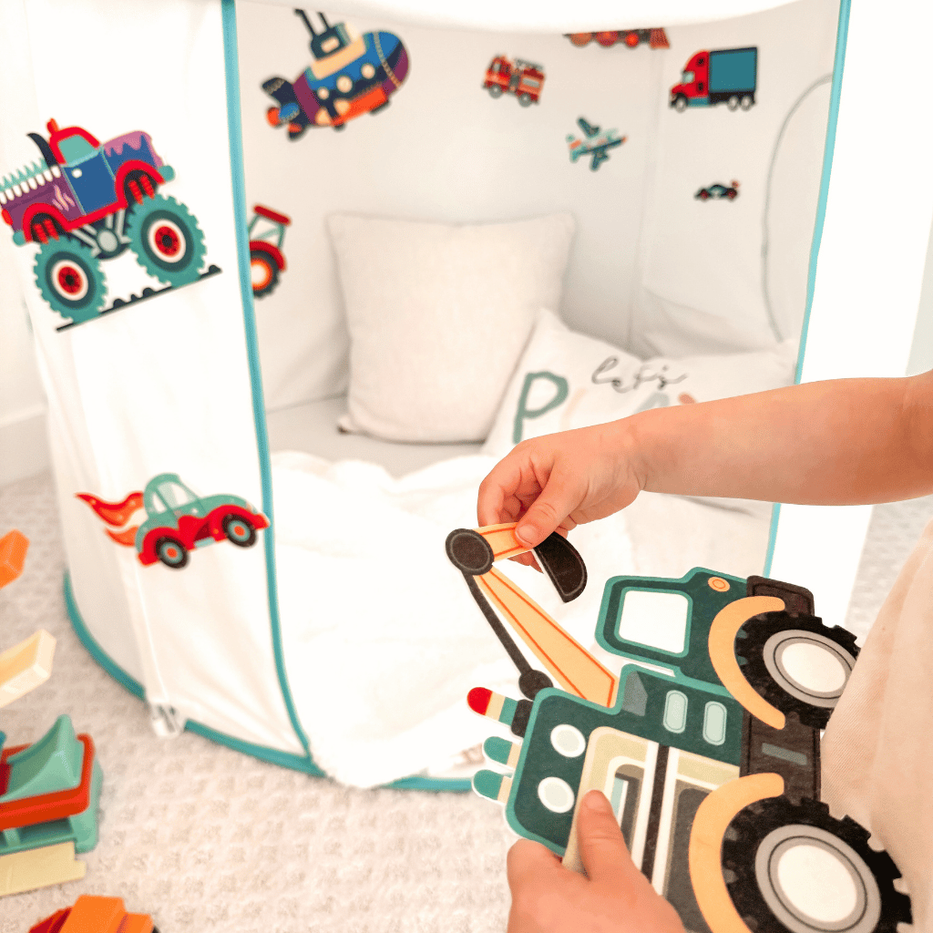 Wheels Stickers Add-On to Tent