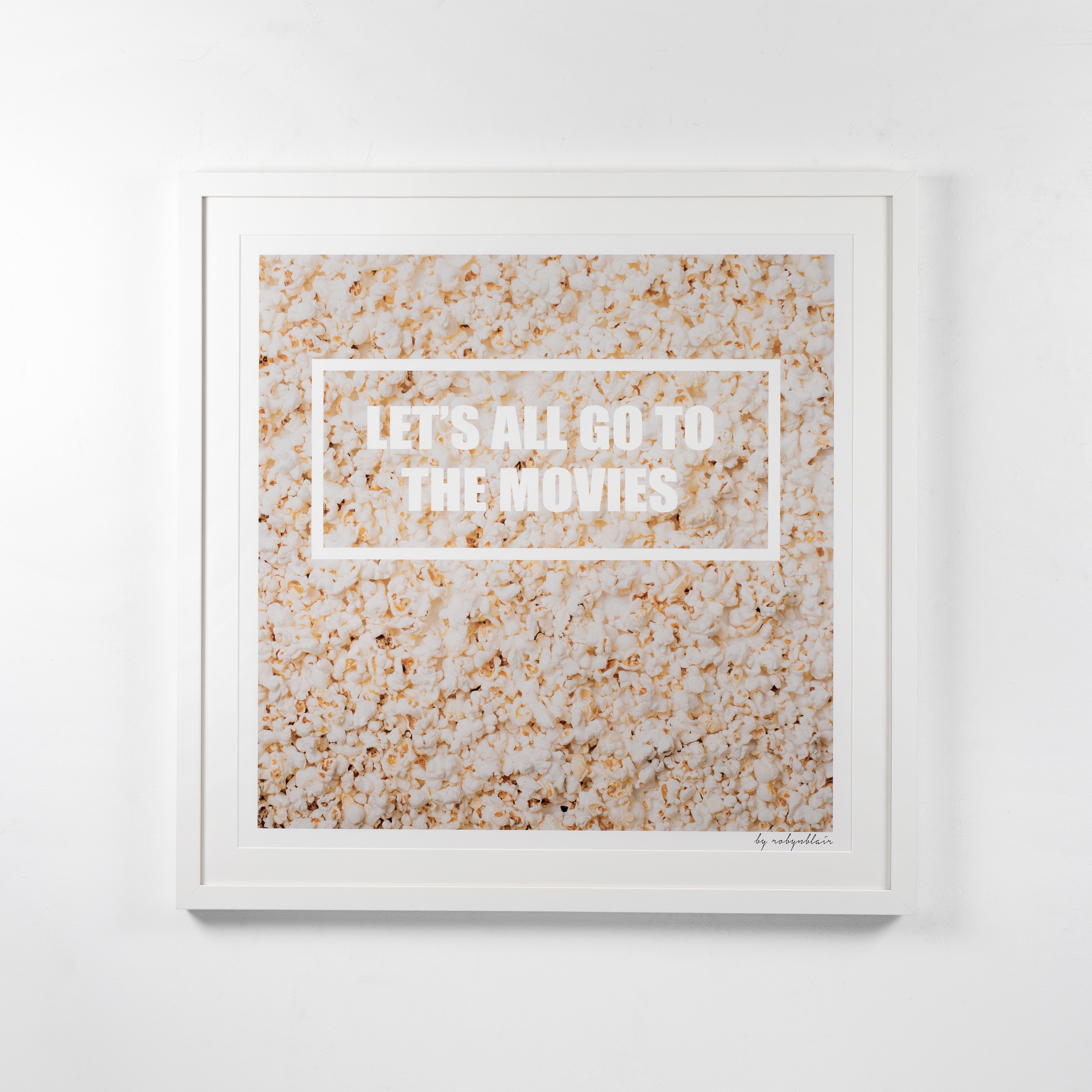 Fine Art Print - Go to the Movies