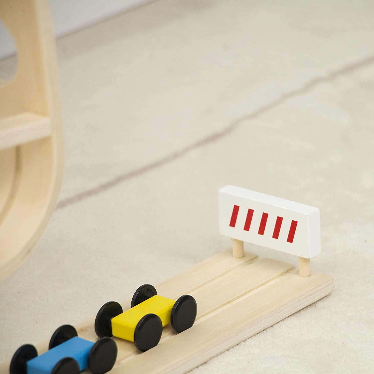 Wooden Car Ramp Racer