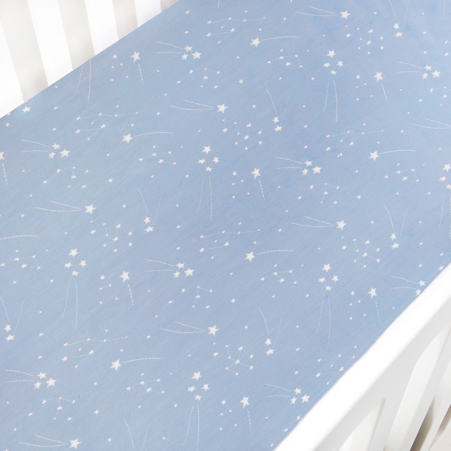 Once Upon A Time Crib Sheet - Blue