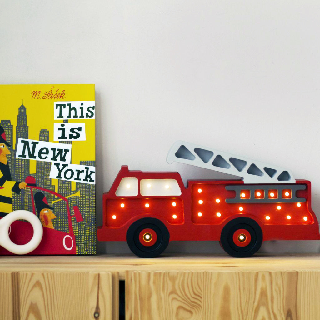 Fire Truck Lamp