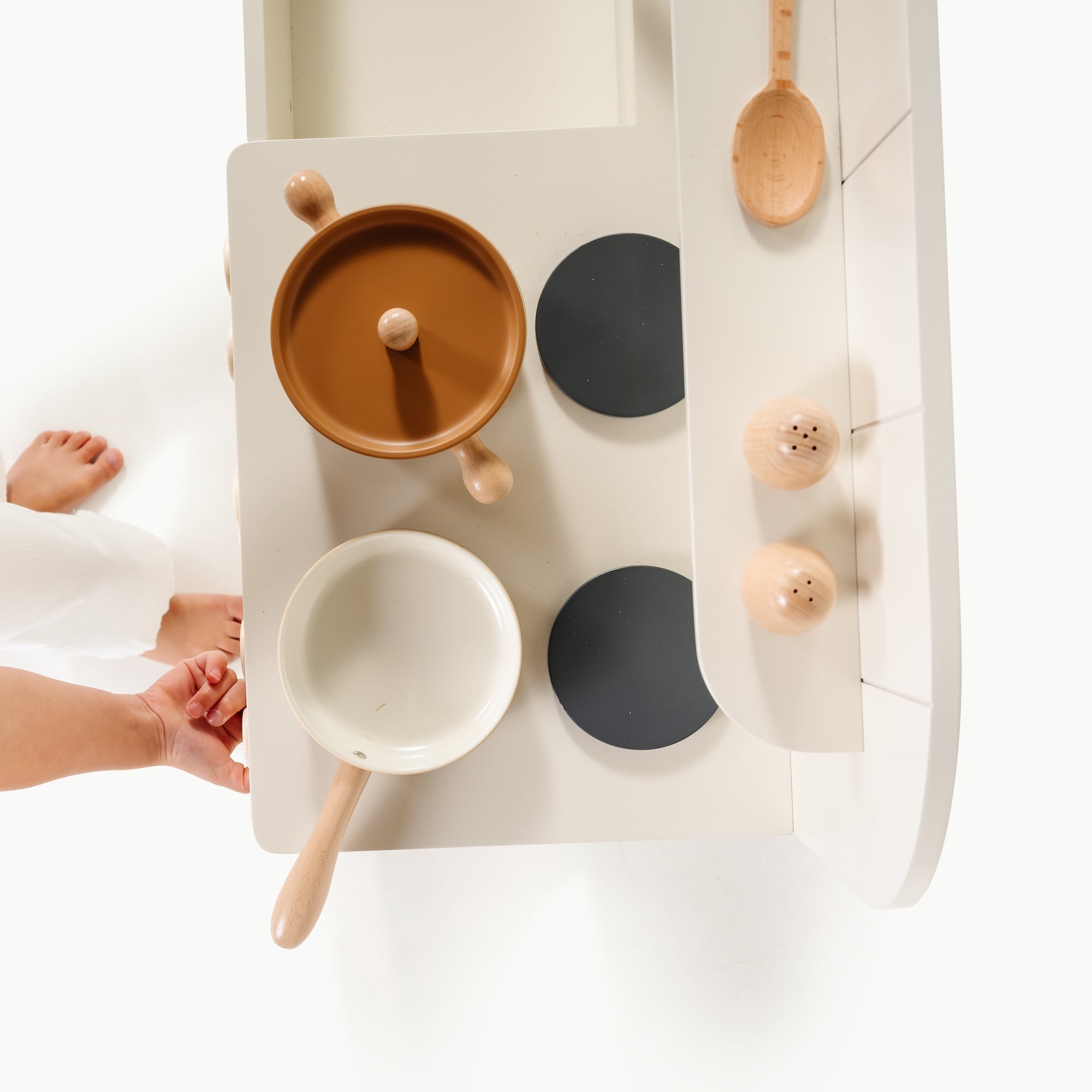 Wooden Play Cooking Set