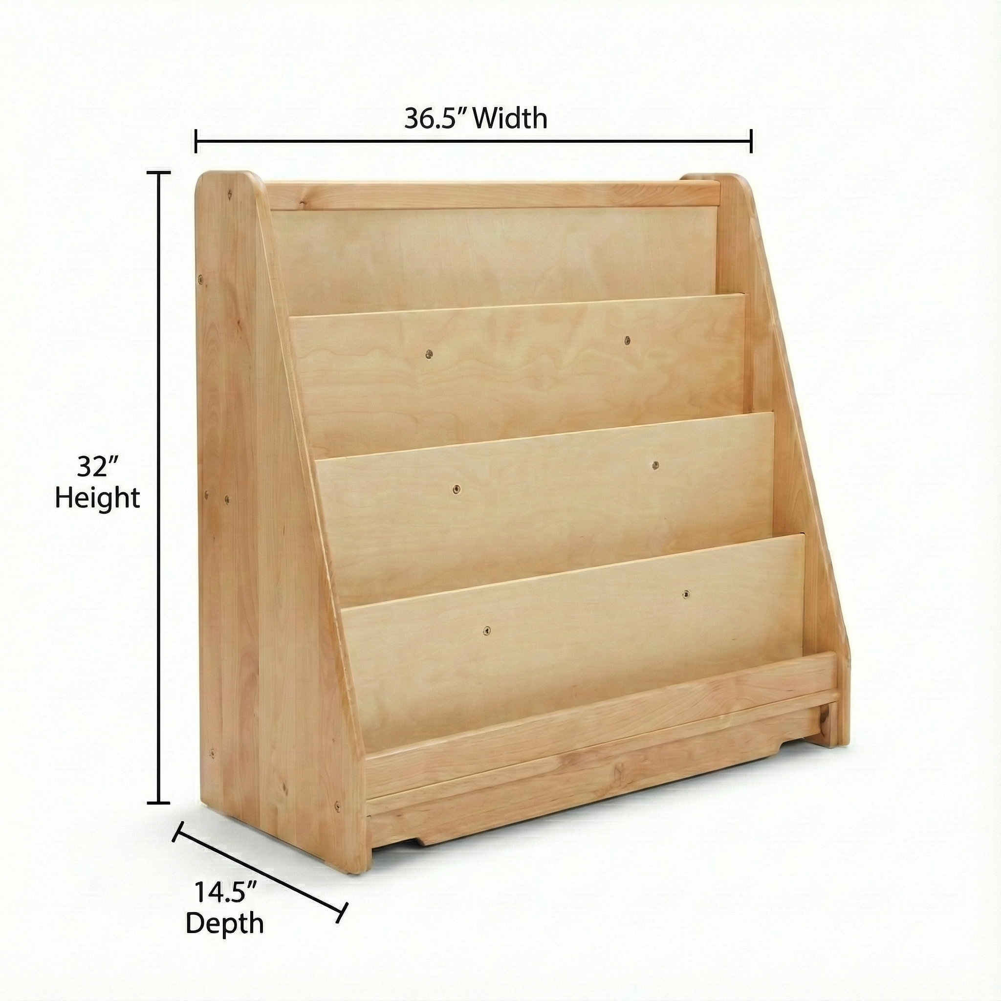 Tier Front-Facing Bookshelf