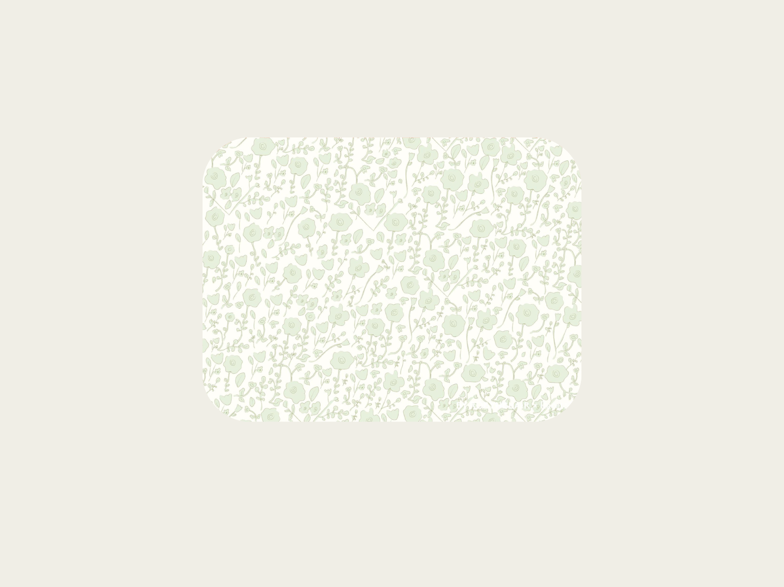 Green Toile Placemat Set