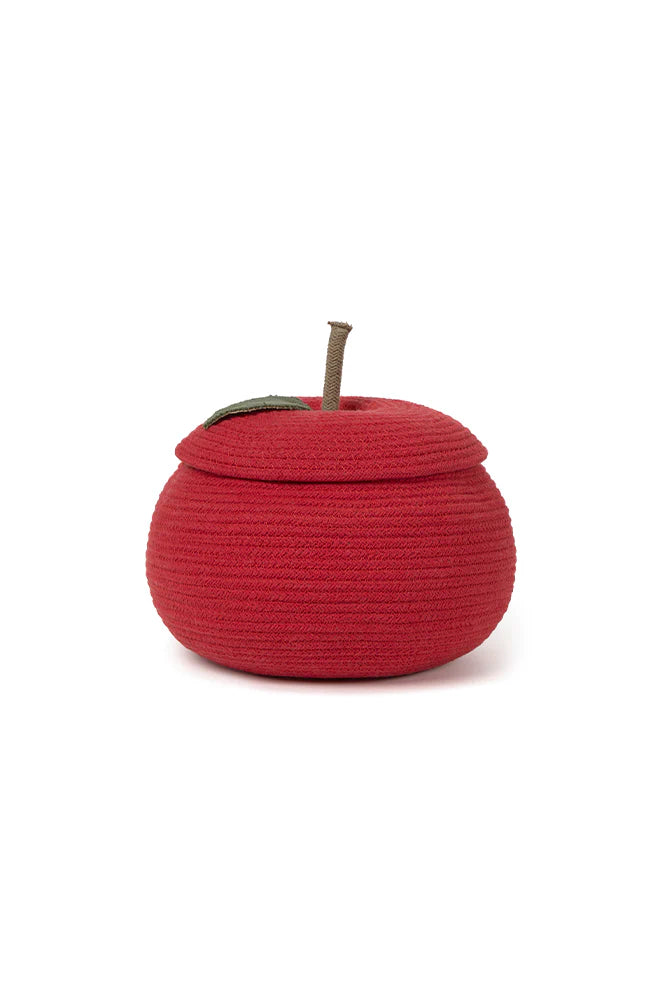Apple Basket - Red