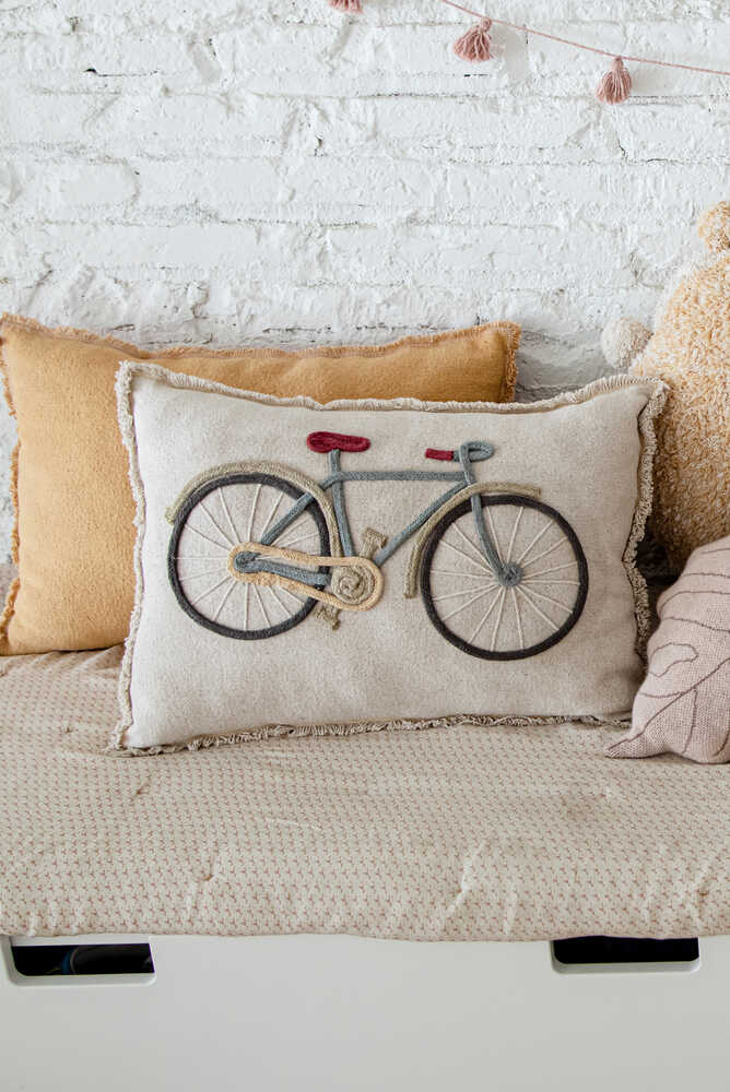 Bike Cushion - White
