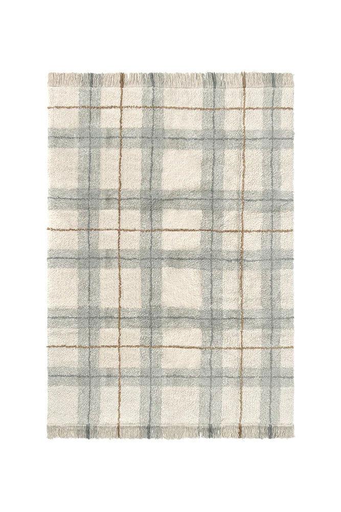 Washable Tartan Rug