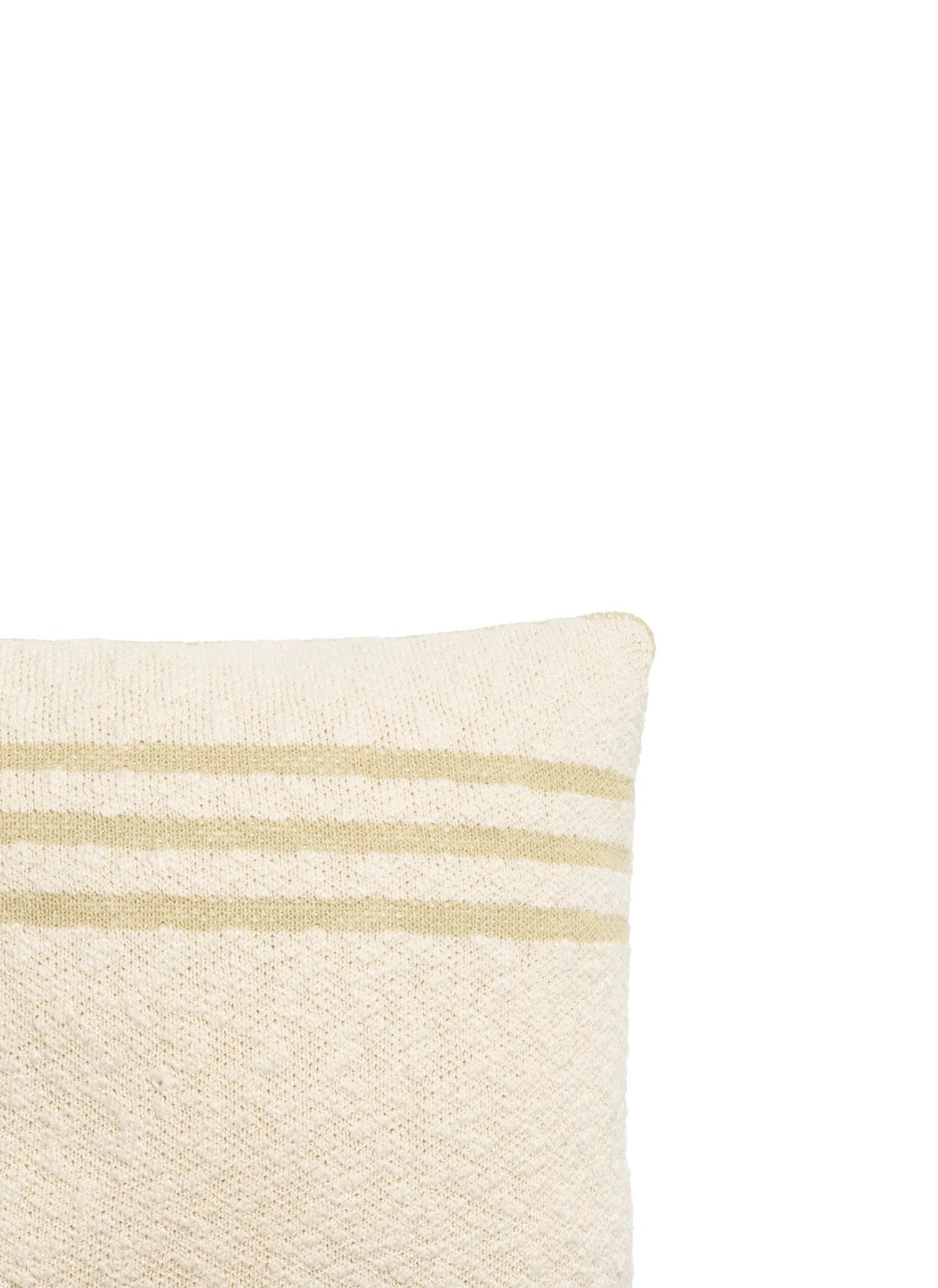 Duetto Knitted Cushion - Green