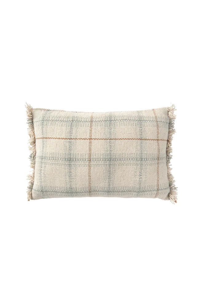 Plaid Cotton Pillow