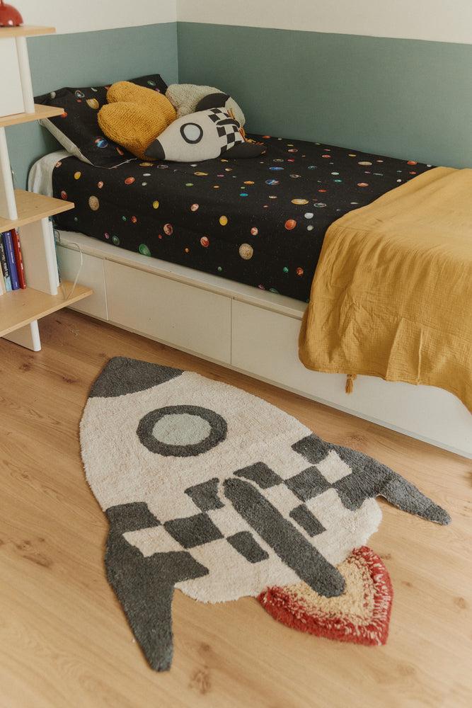 Washable Cotton Rocket Rug
