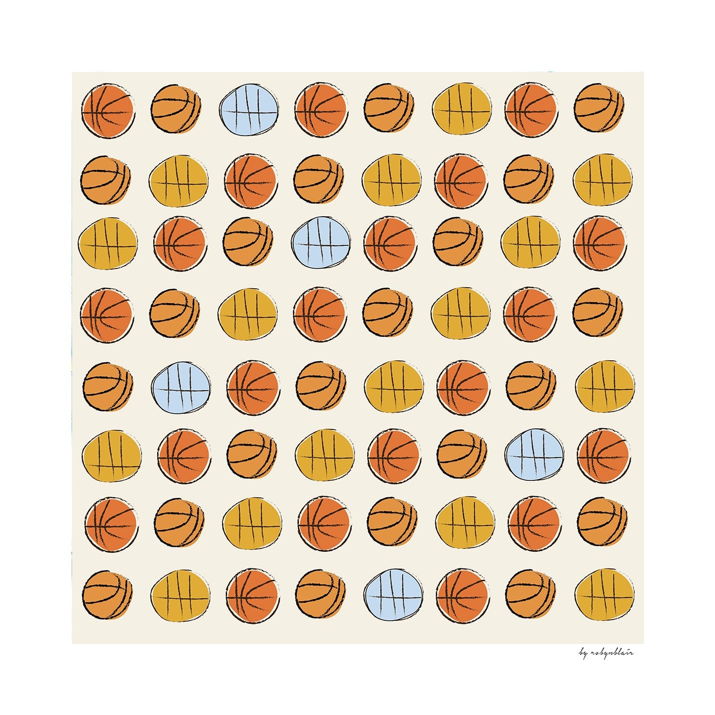 Lucky Hoops Fine Art Print