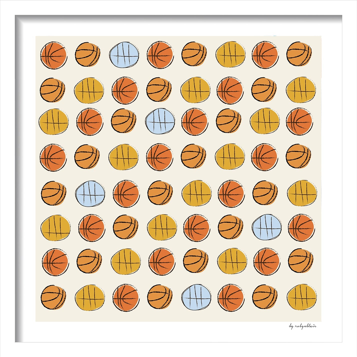 Lucky Hoops Fine Art Print