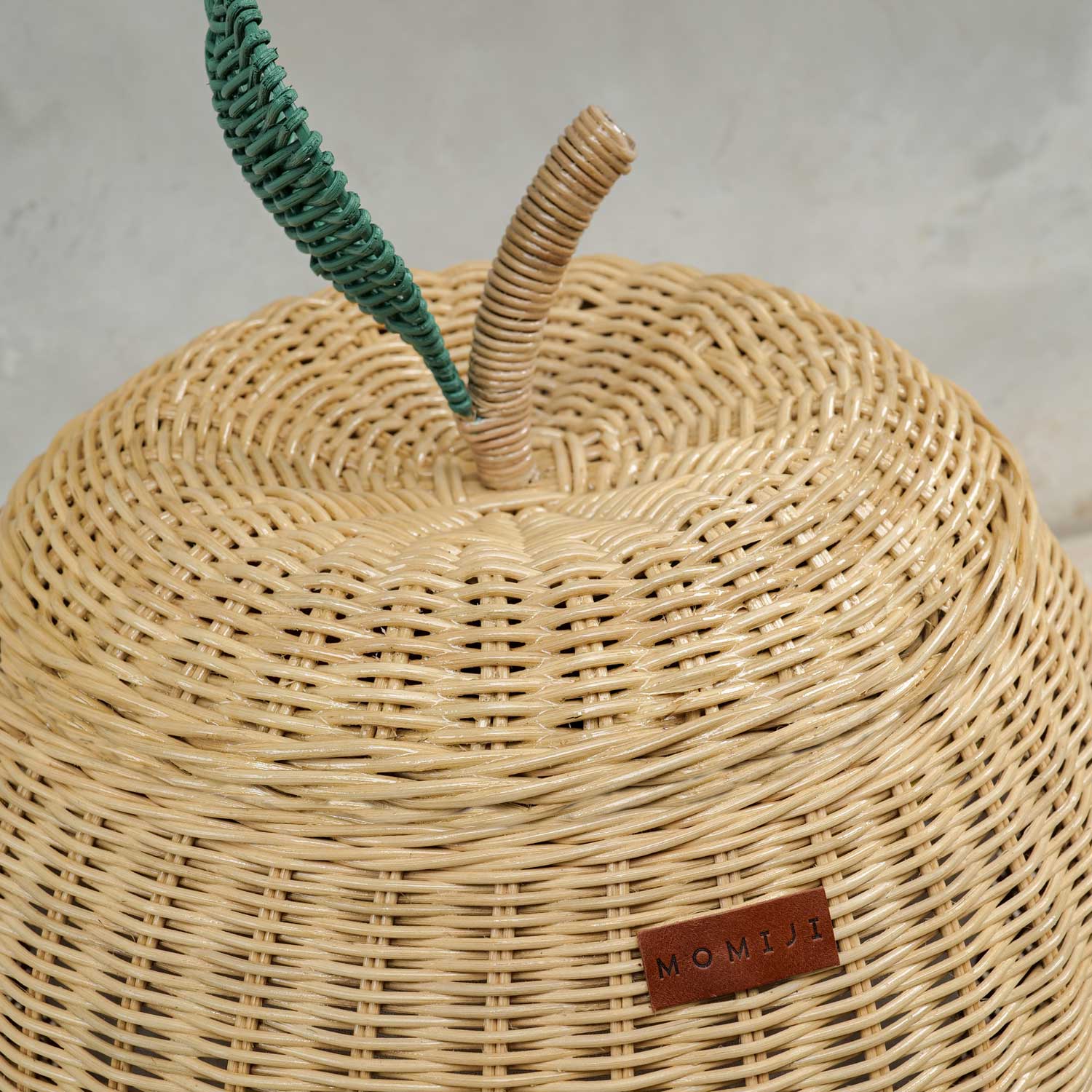 Apple Rattan Storage Basket