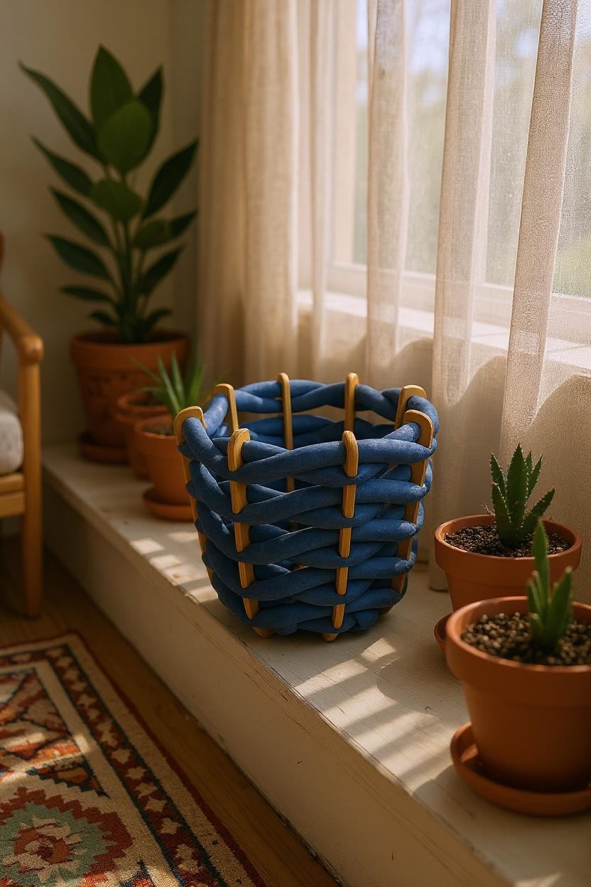 Medium Hull Basket - Blue