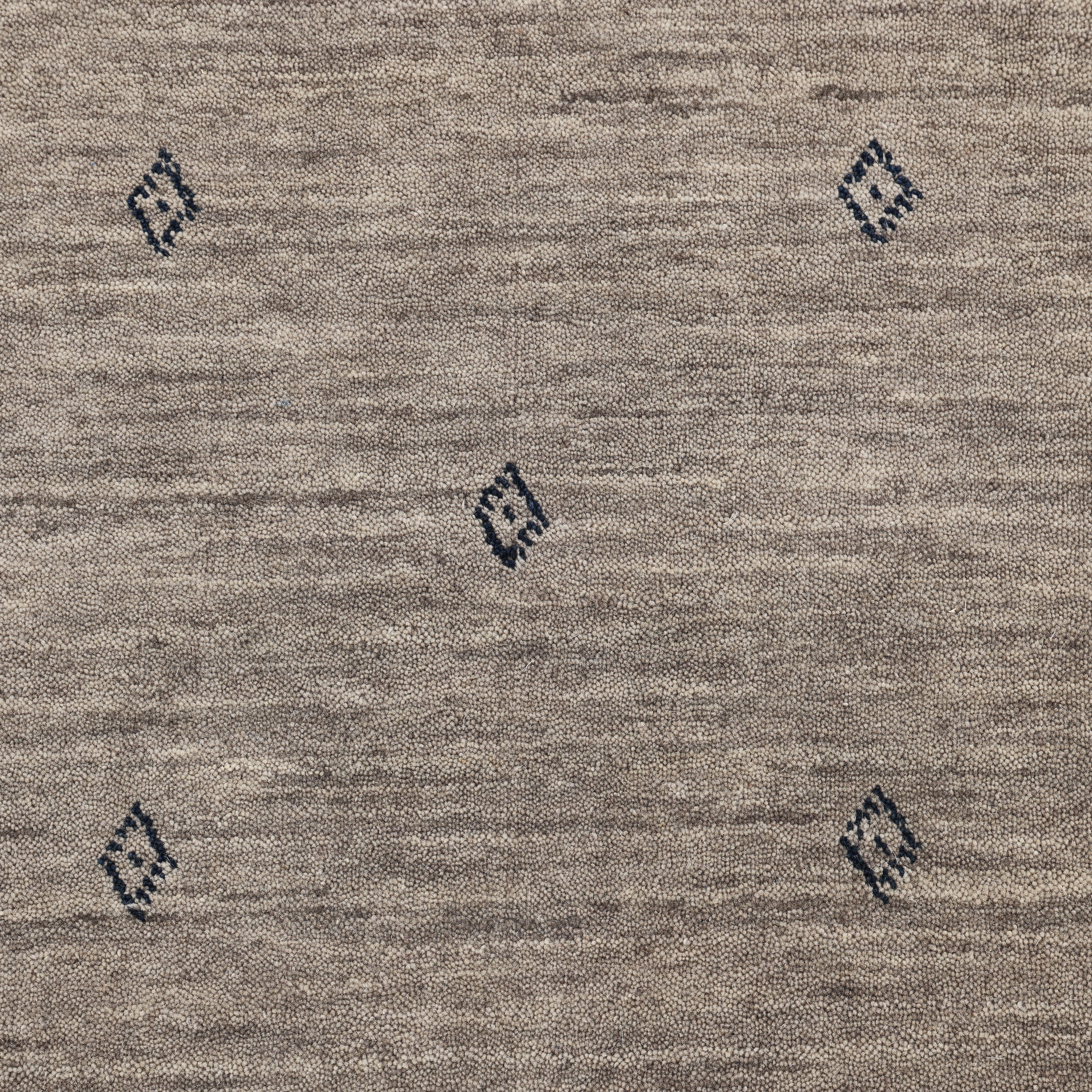 Boho Handmade Area Rug - Brown