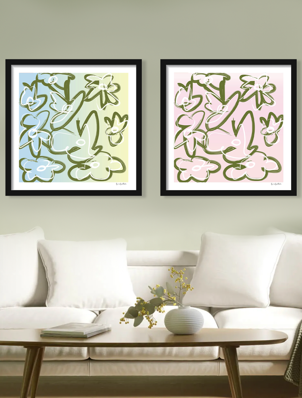 Sunset Bloom Fine Art Print - Pink