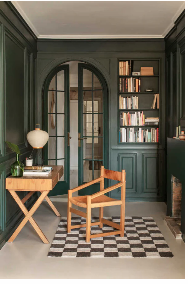 Checkered Washable Rug