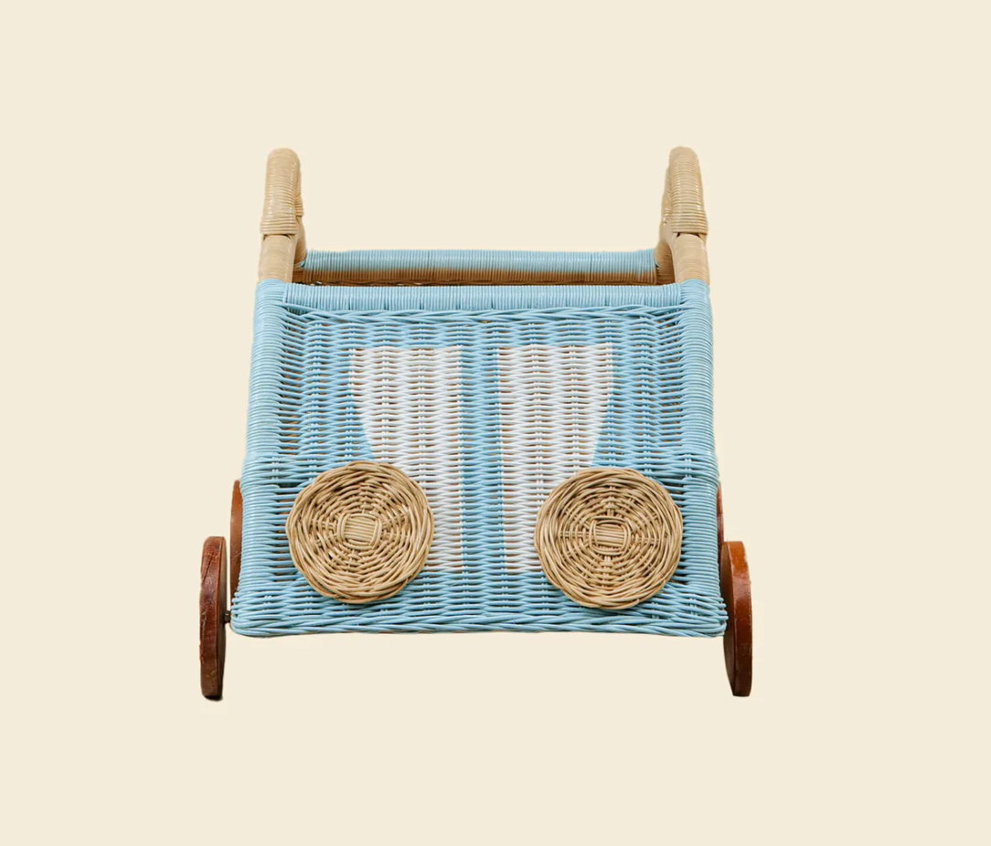 Wagon Storage Basket - Blue
