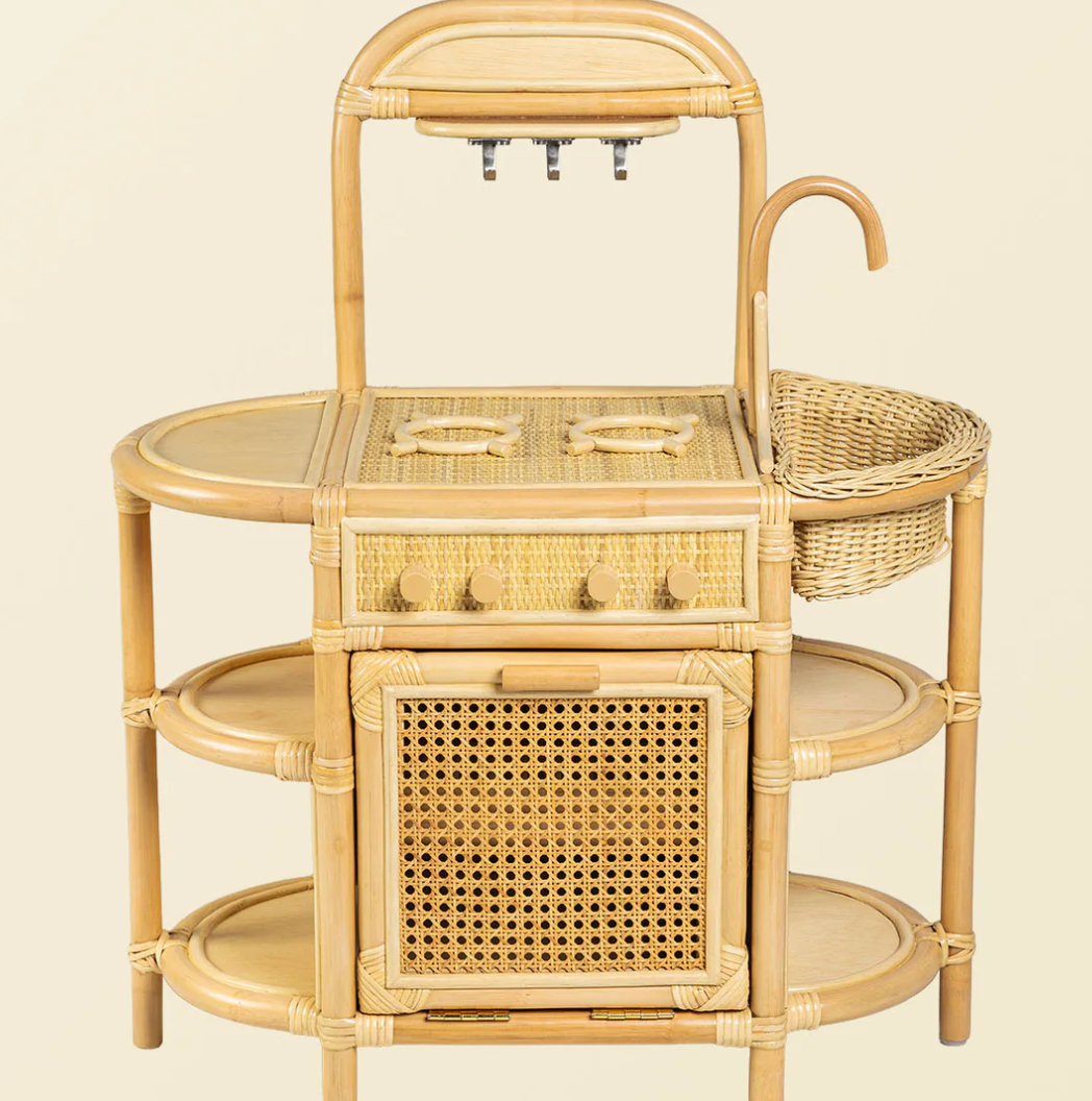Rattan Play Kitchen