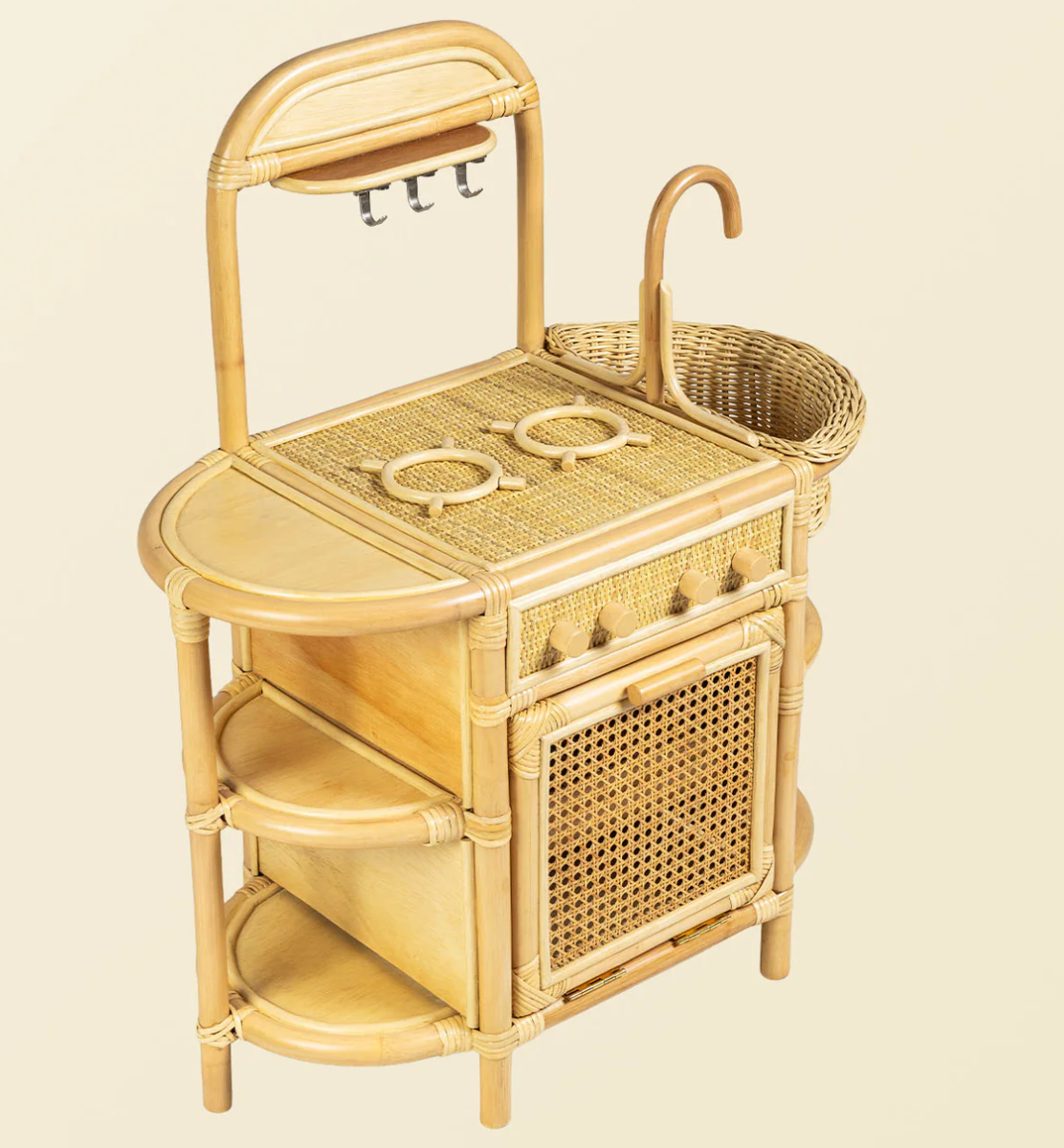 Rattan Play Kitchen