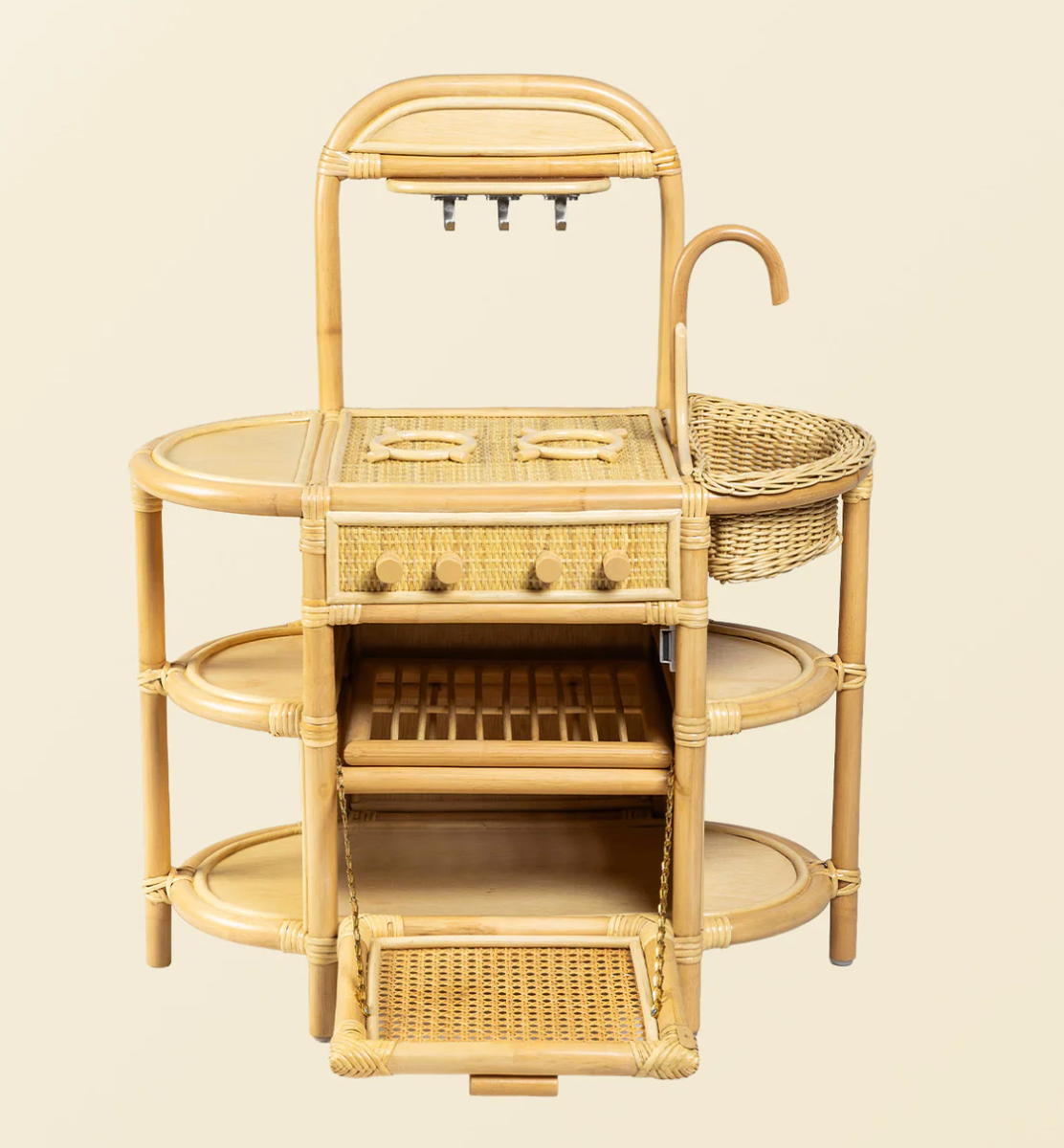 Rattan Play Kitchen
