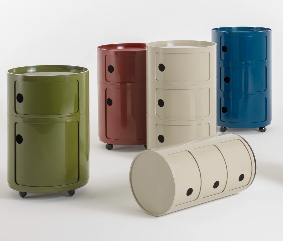 Storage Side Table - 3 Shelf