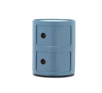 Mini Storage Side Table - 2 Shelf