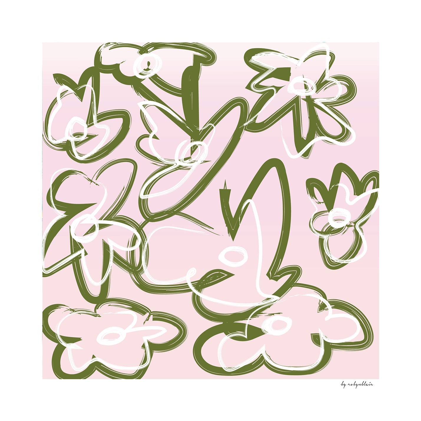 Sunset Bloom Fine Art Print - Pink