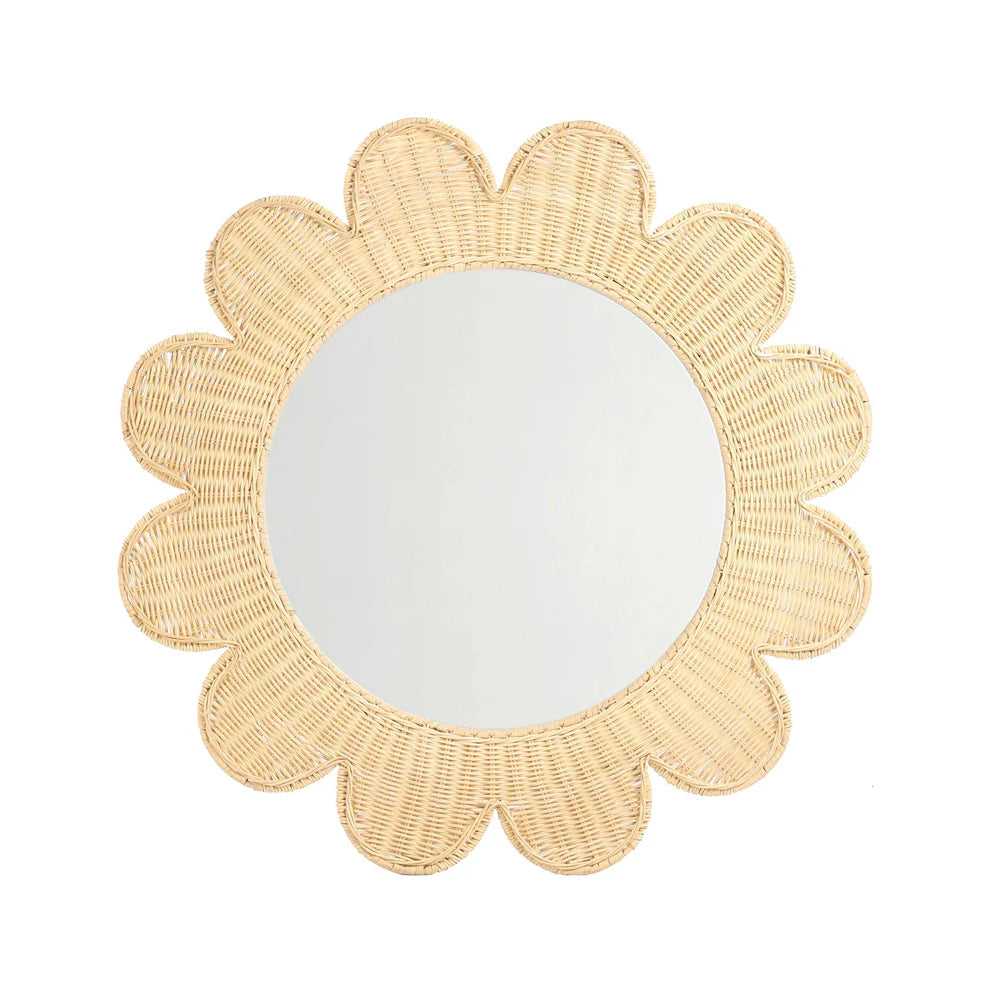 Coralie Rattan Wall Mirror