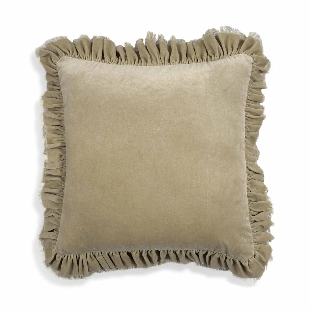 Alessia Velvet Square Throw Pillow