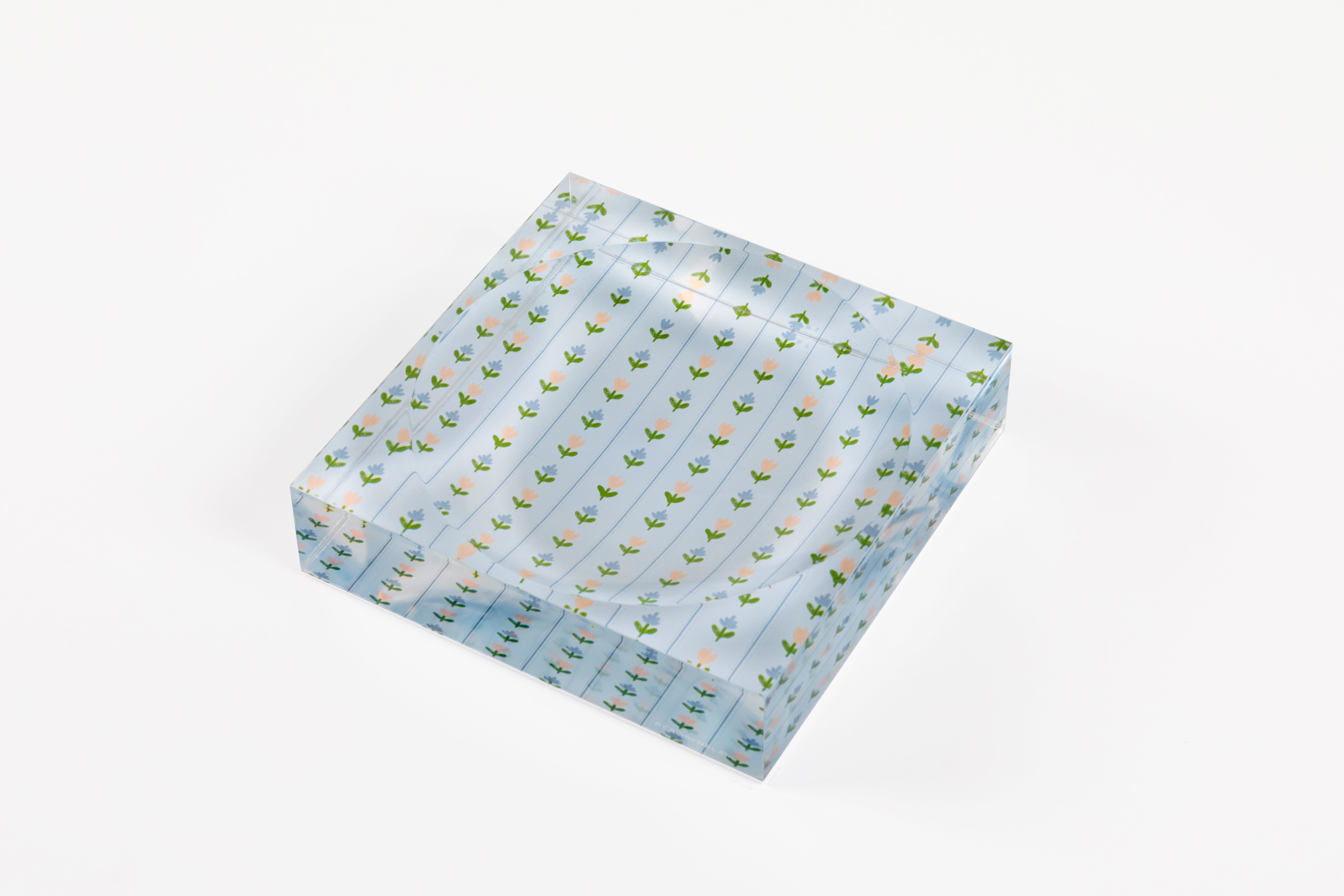 Tulip Lane Candy Dish - Blue