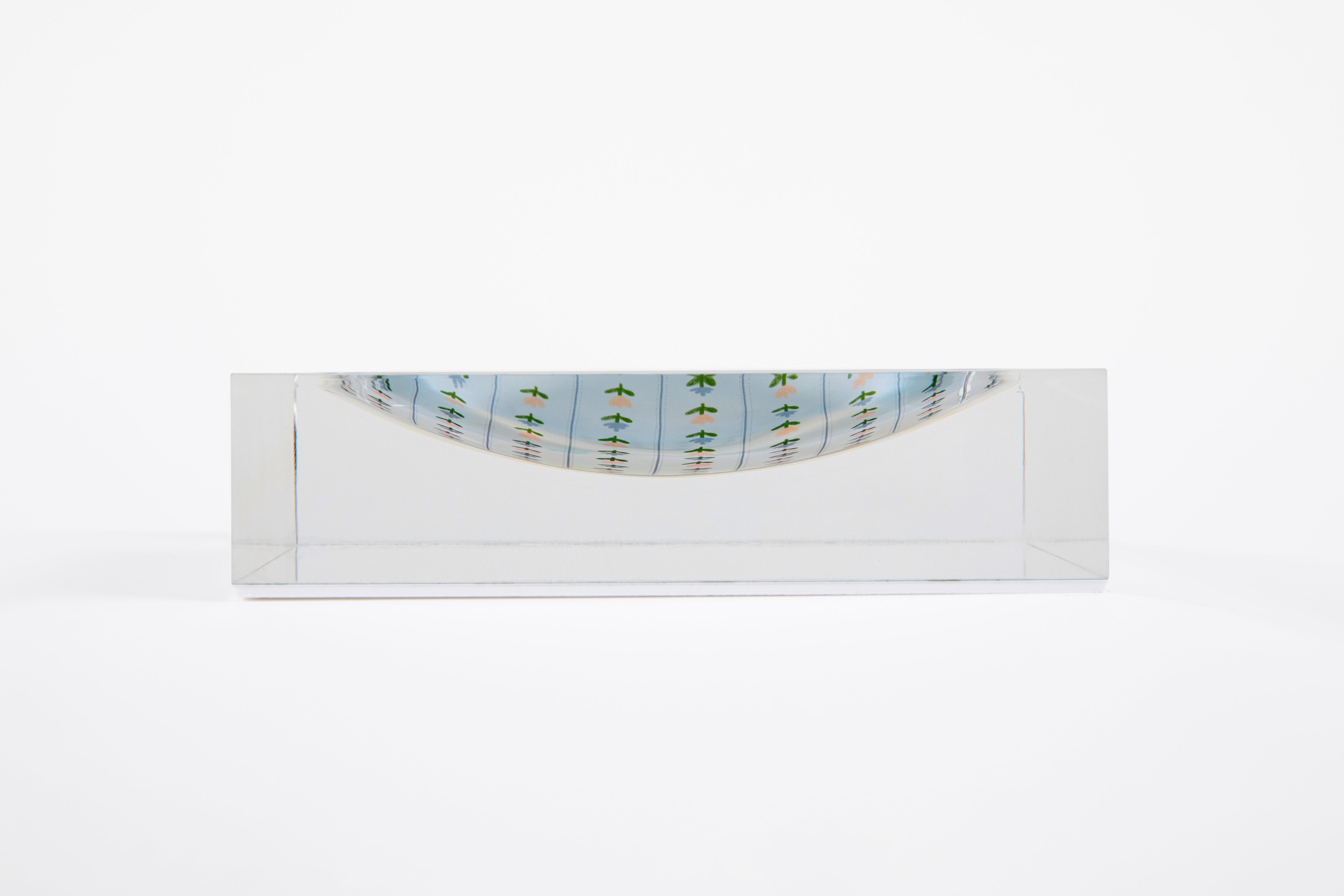 Tulip Lane Candy Dish - Blue