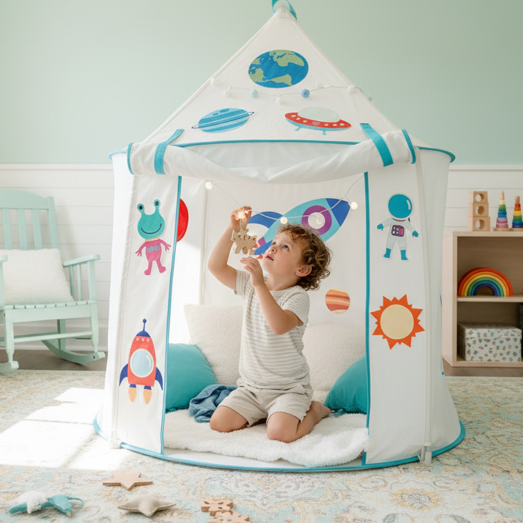 Space Voyage Stickers Add-On to Tent