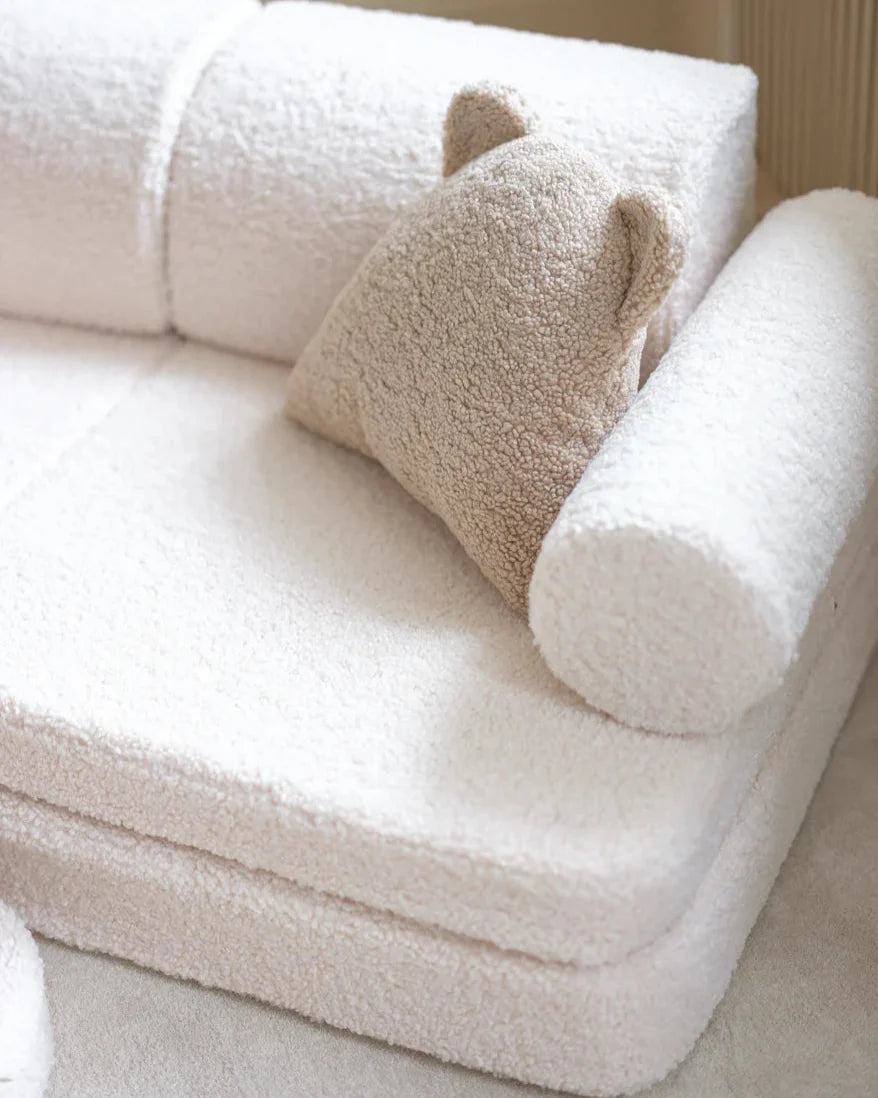 Teddy Settee - White