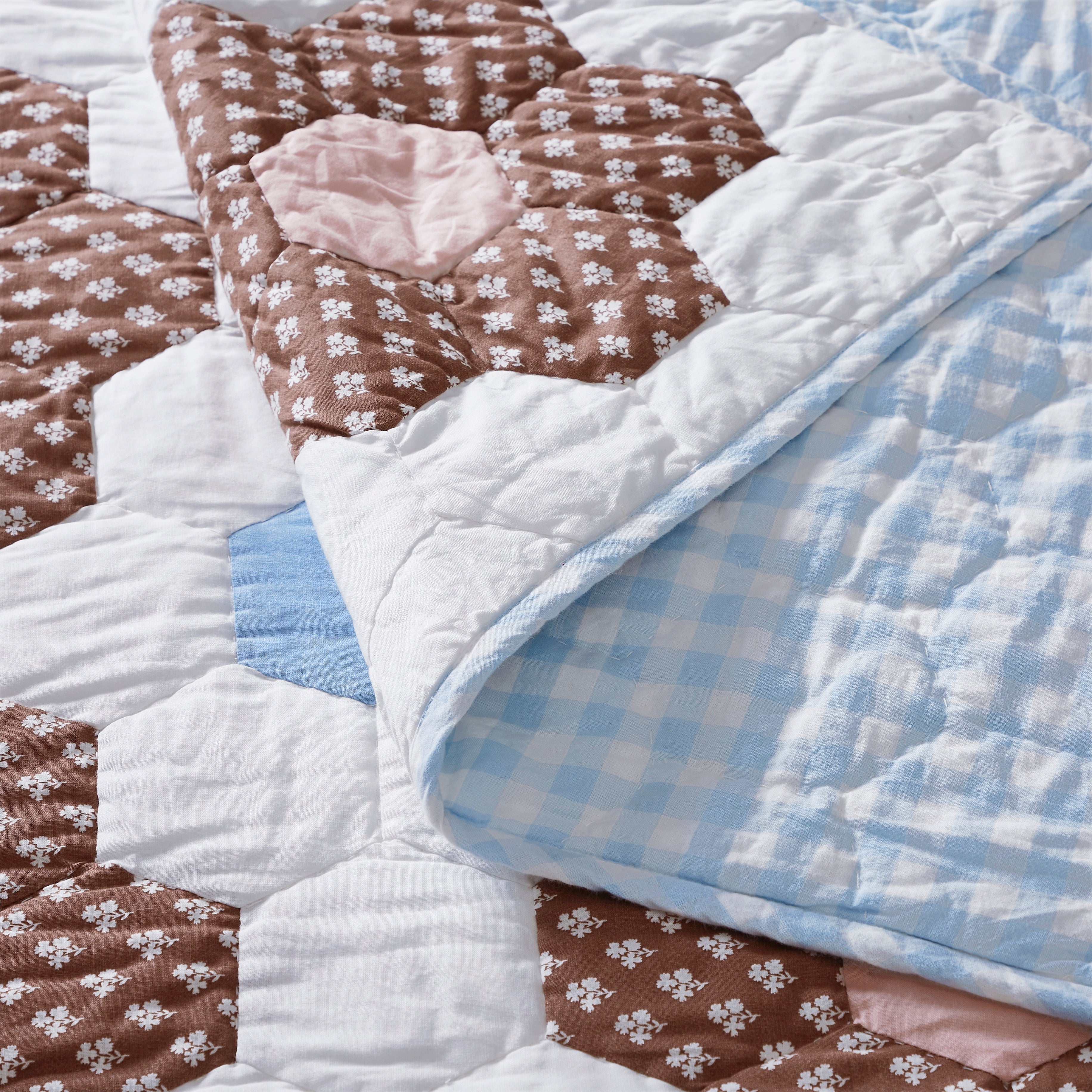 Constance Quilted Throw Blanket