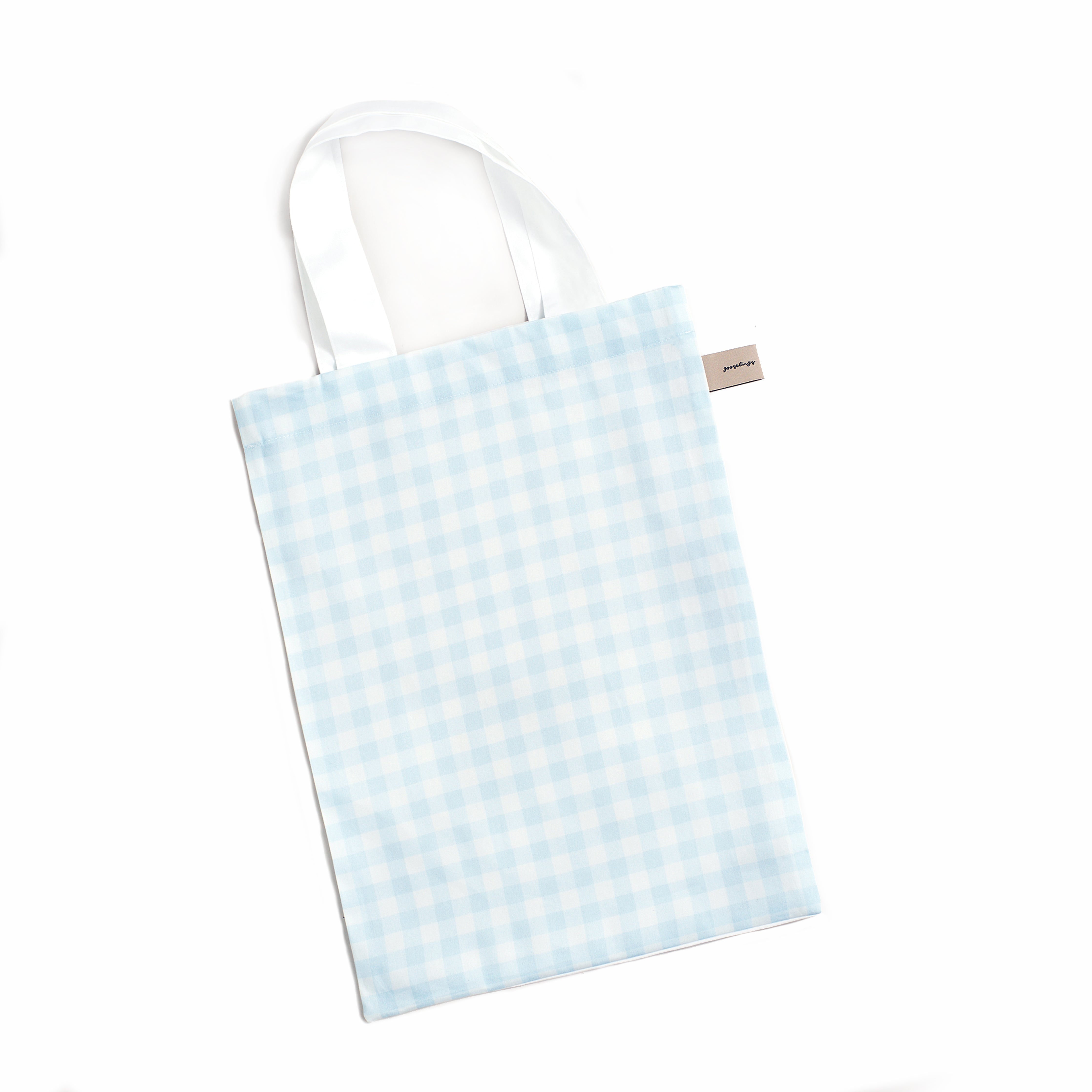 Picnic Gingham Full/Queen Duvet Cover - Blue