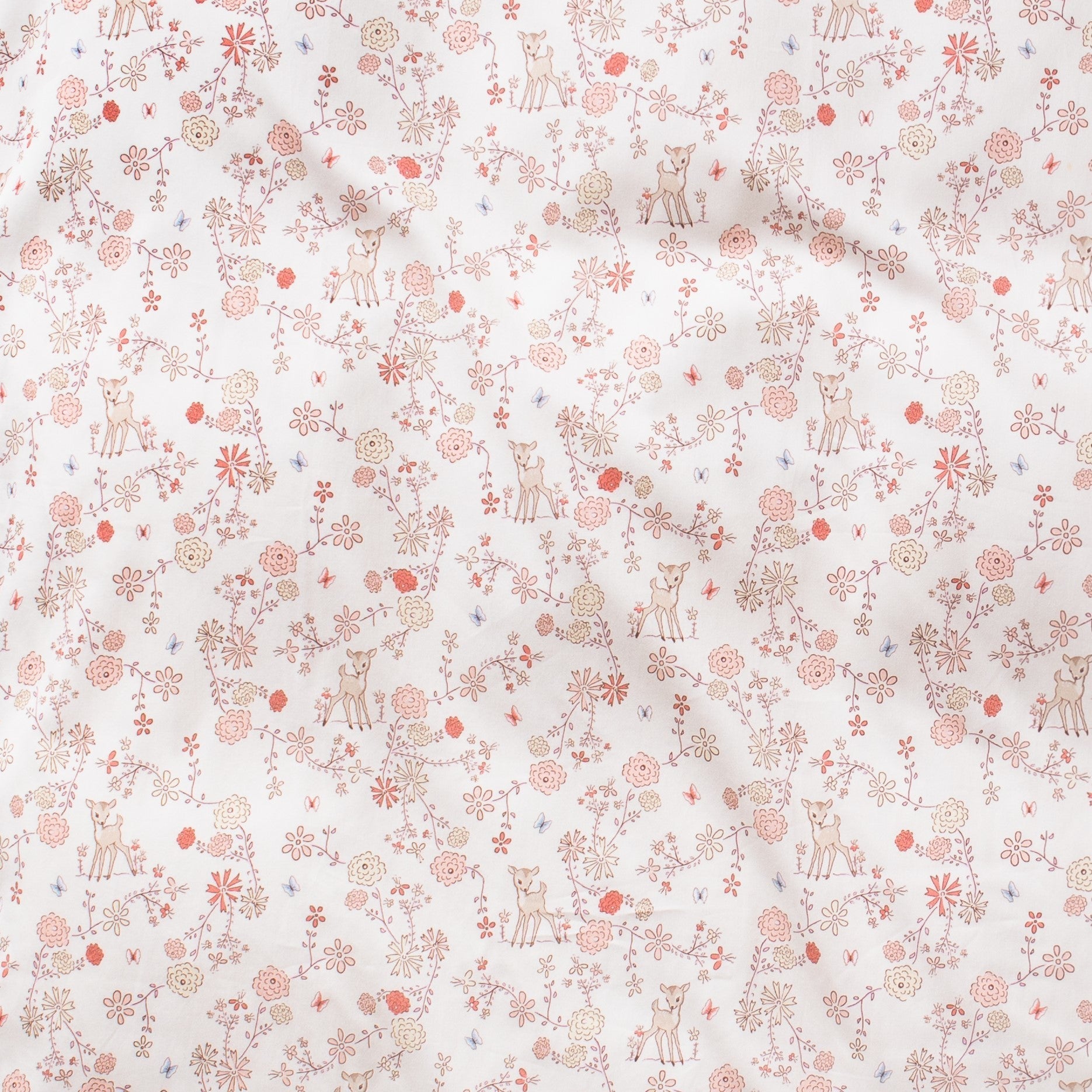 Into The Woodlands Baby Duvet - Ivory