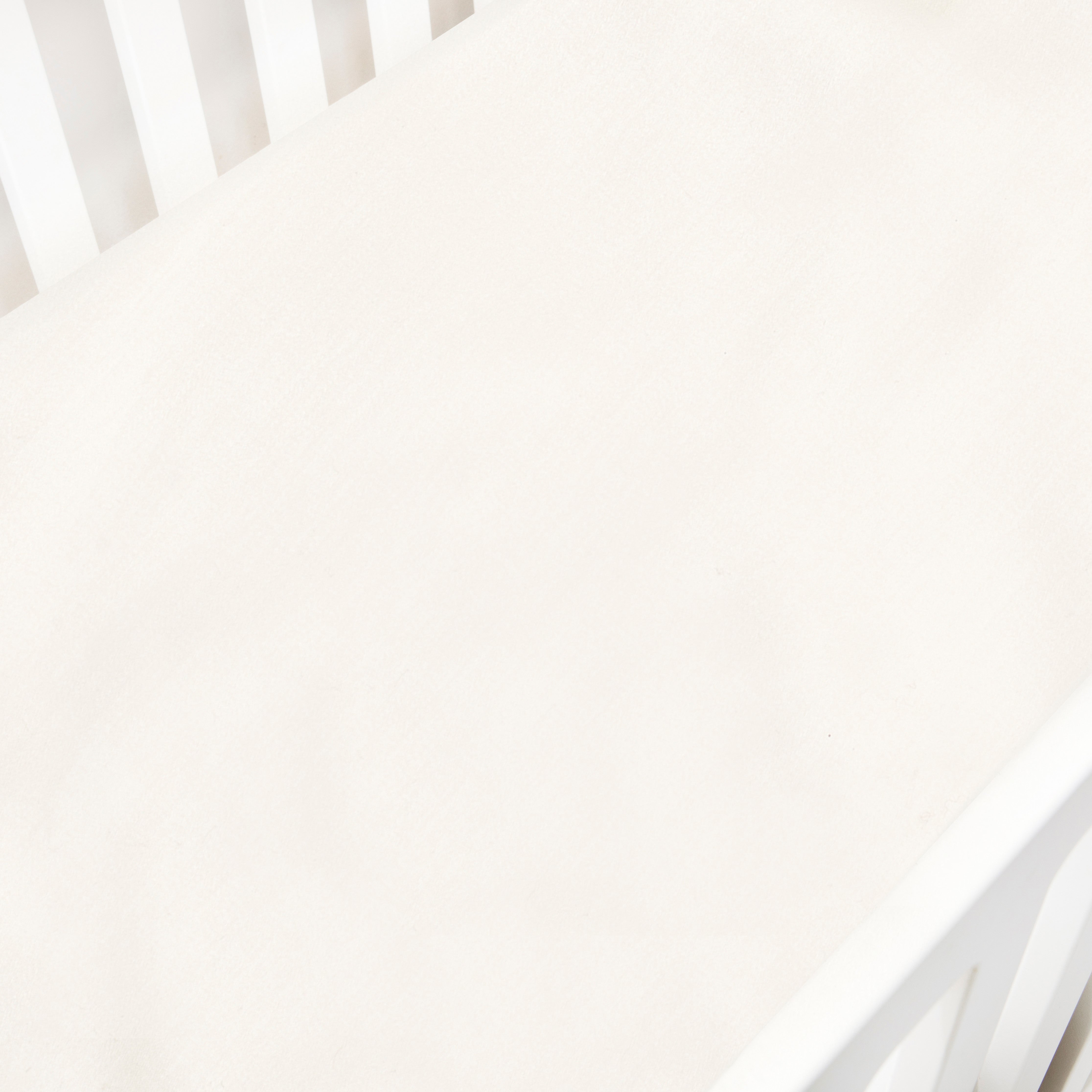 Solid Crib Sheet - Ivory