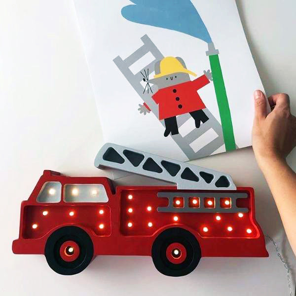 Fire Truck Lamp