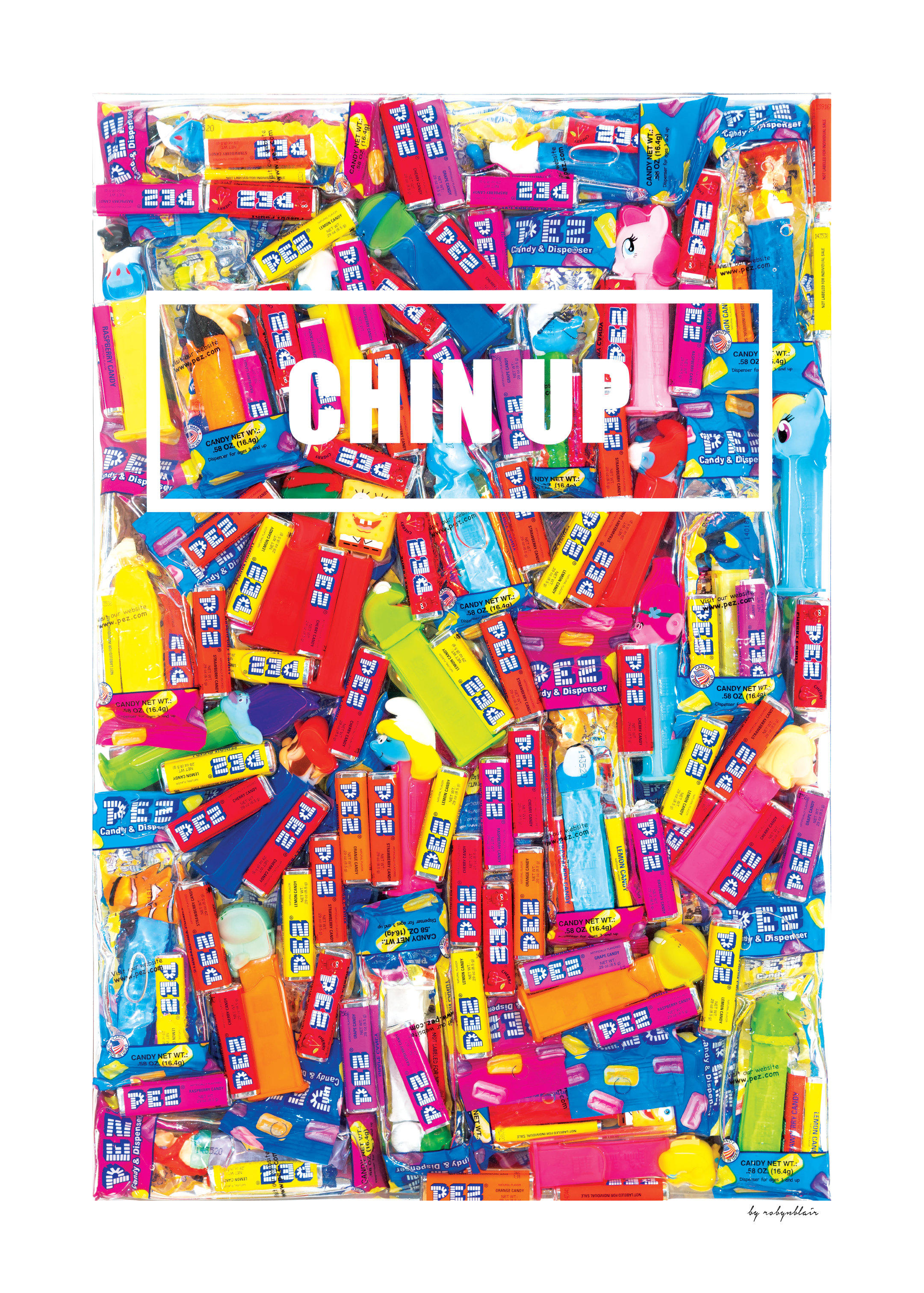 Fine Art Print - Chin Up Pez Candy