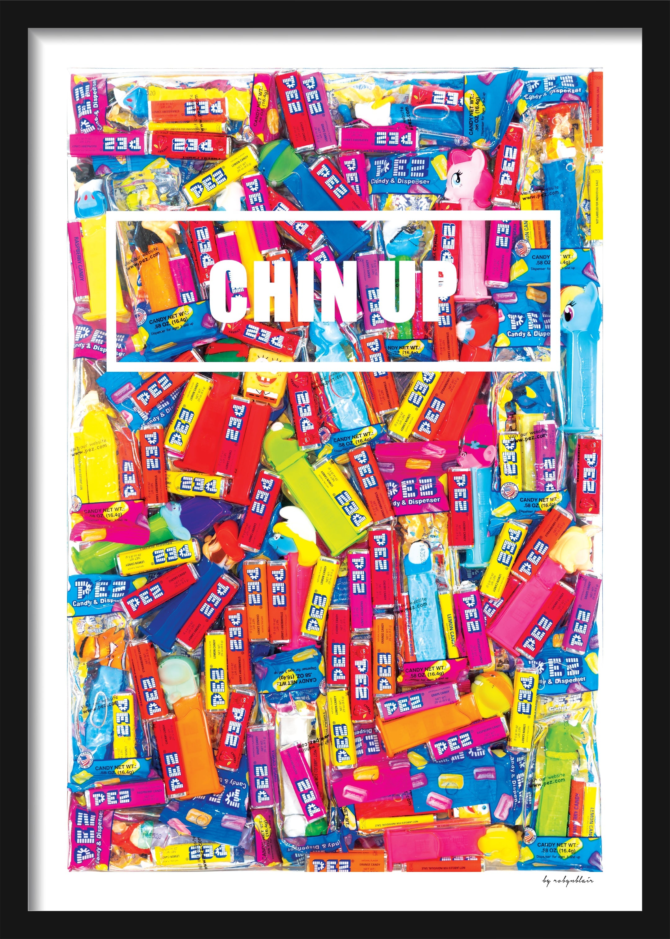 Fine Art Print - Chin Up Pez Candy