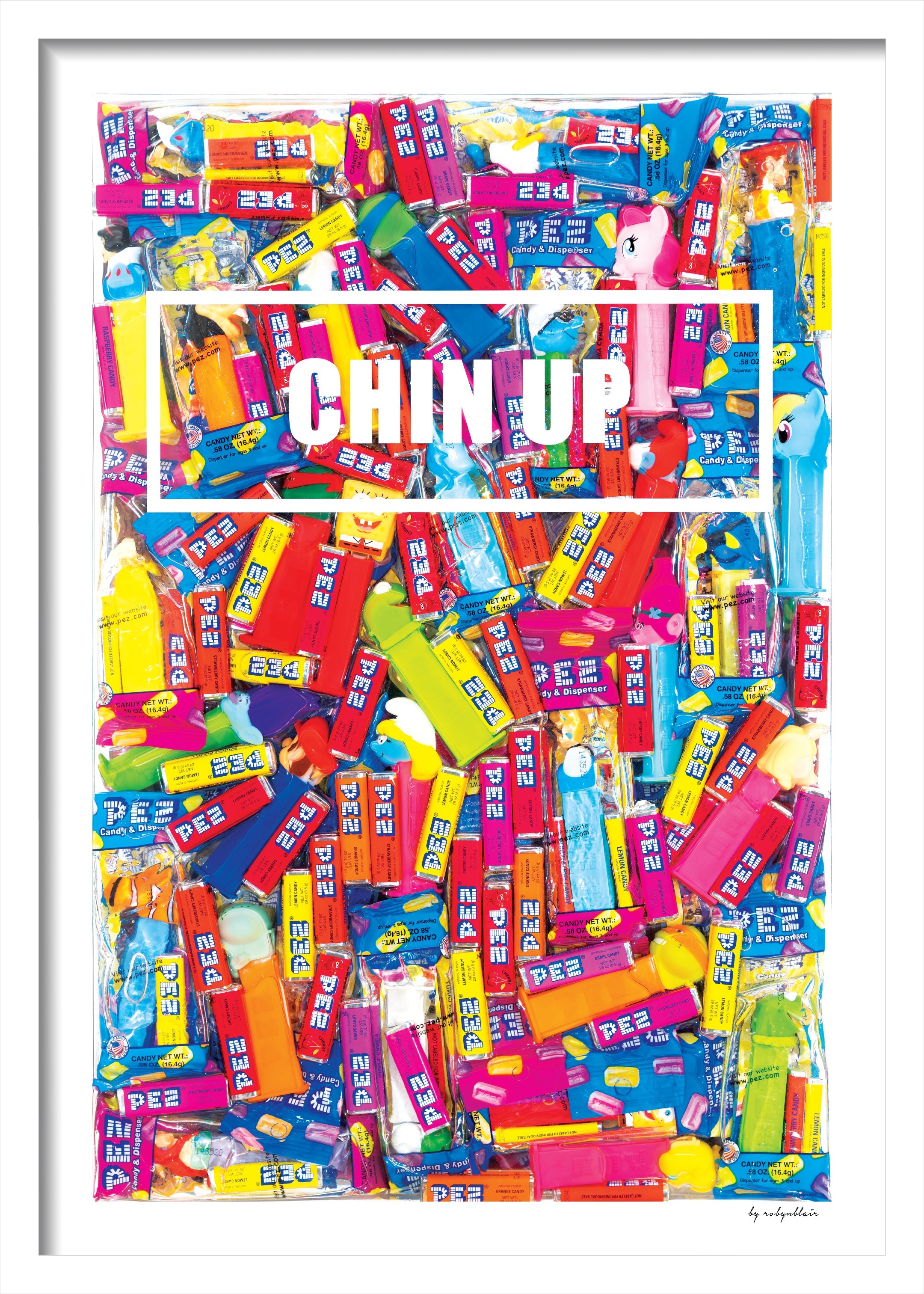 Fine Art Print - Chin Up Pez Candy
