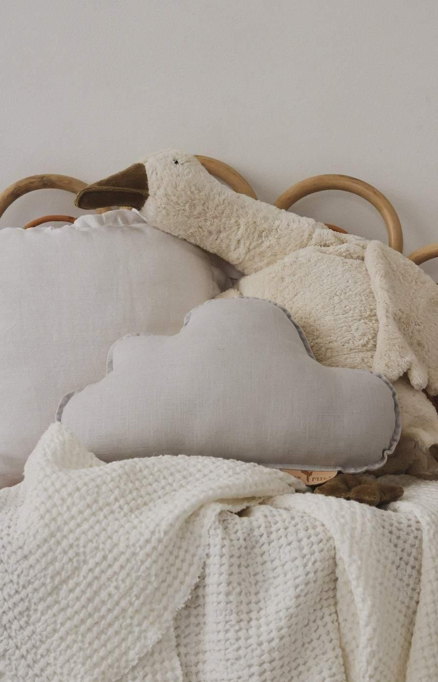 Linen Cloud Pillow - Grey