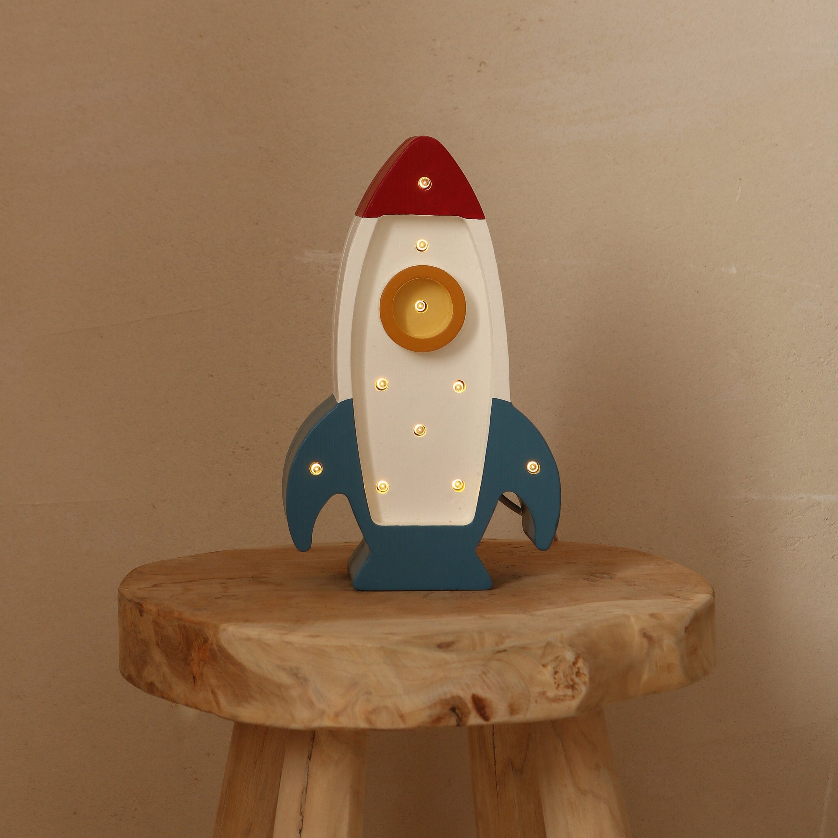 Mini Rocket Ship Nightlight